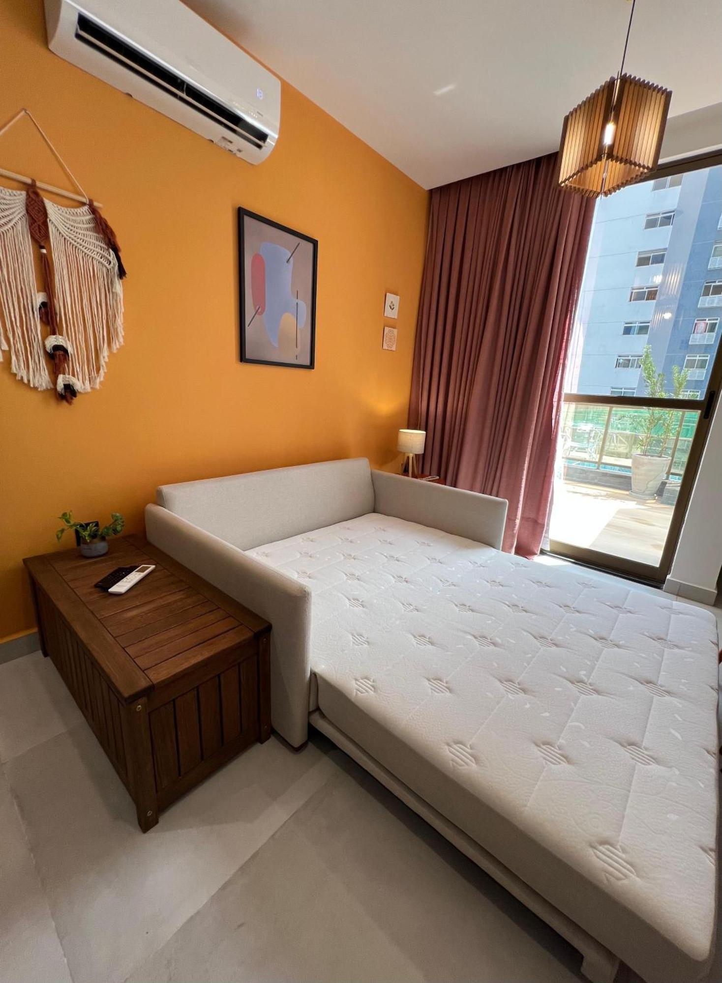 Charmoso Flat Com Varandao Em Tambau * João Pessoa